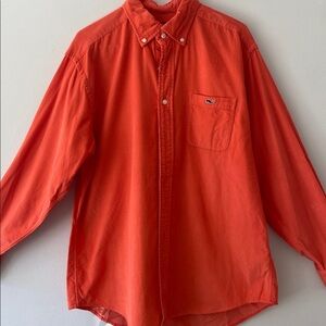 Vineyard Vines Orange Tucker Shirt